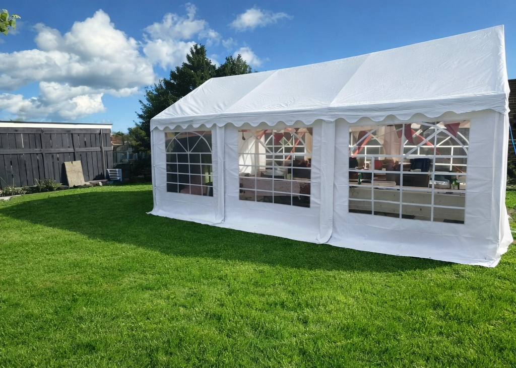 Festzelt 6x4 Meter – PVC-Plane