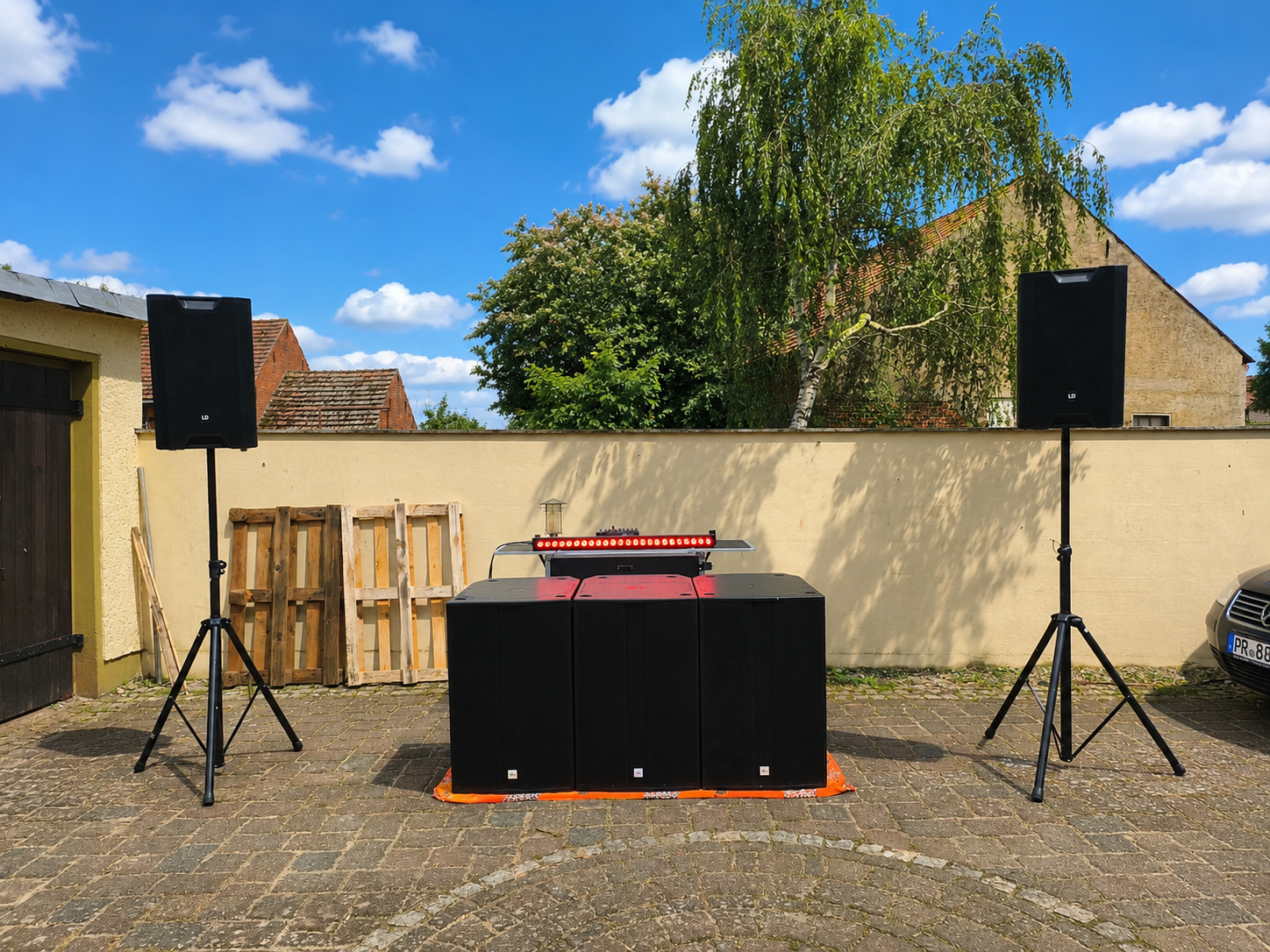 Soundsystem groß