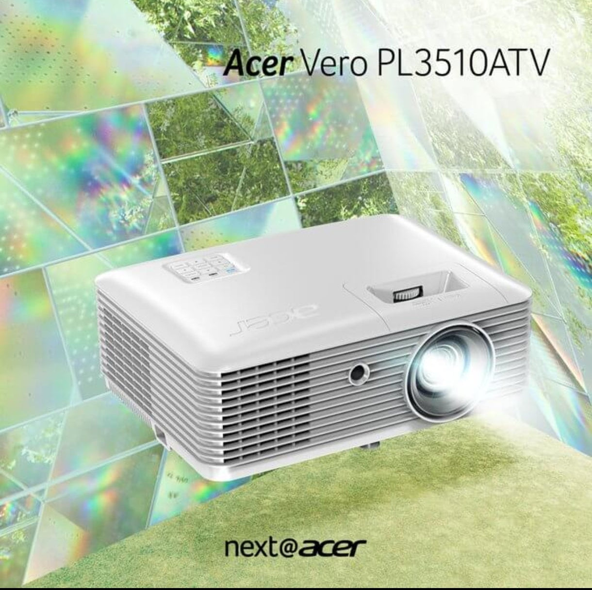 Acer Beamer 5000 ANSI Lumen + Leinwand