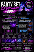 Partyset Set mit DJ